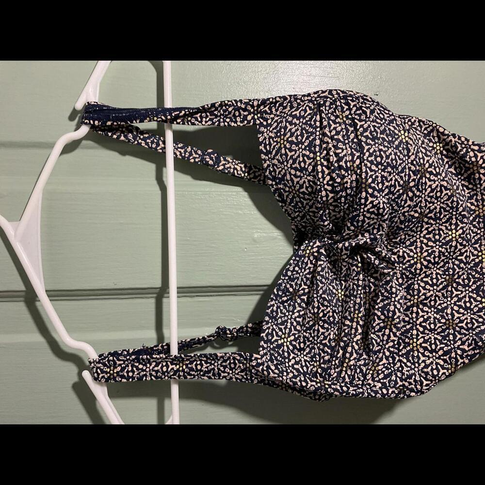 Nip Tuck Swimsuit Navy With Pink Patternone Piece… - image 3